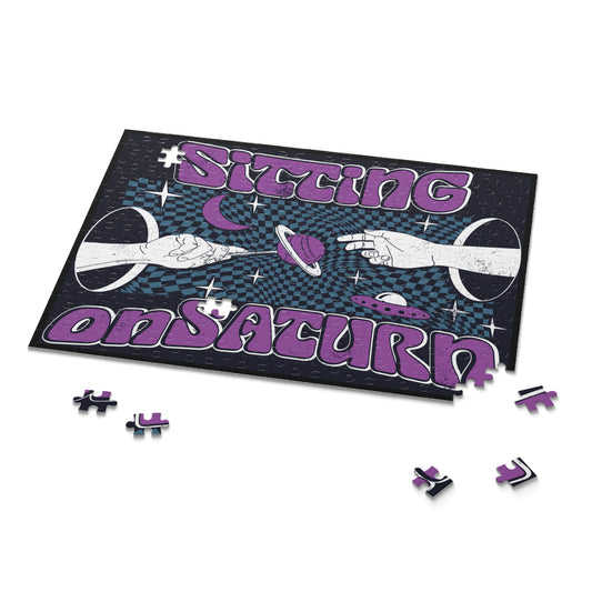 Sitting on Saturn "Hands In Space" Puzzle