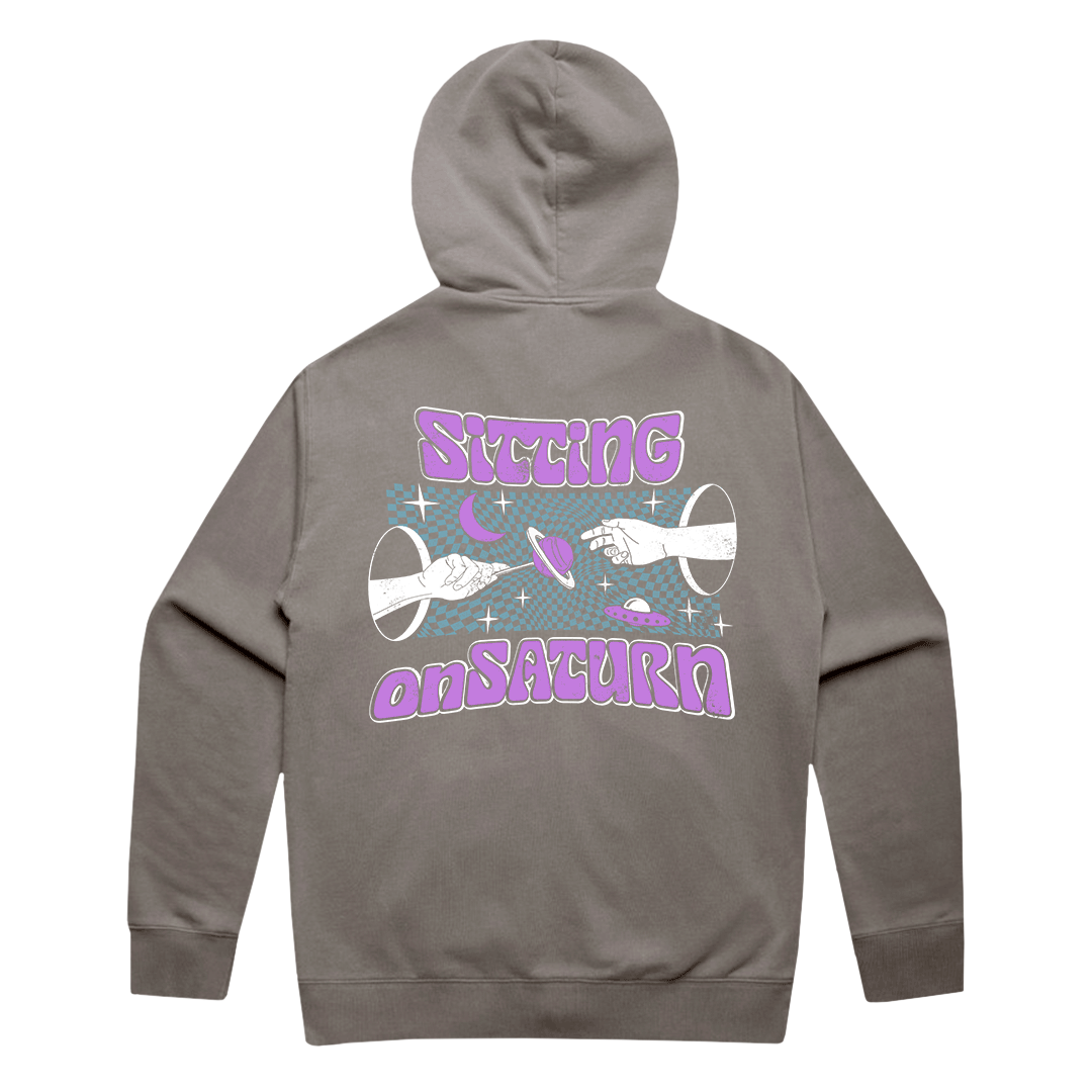 Sitting On Saturn "Hands In Space" Zip Hoodie