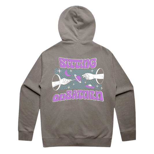 Sitting On Saturn "Hands In Space" Zip Hoodie