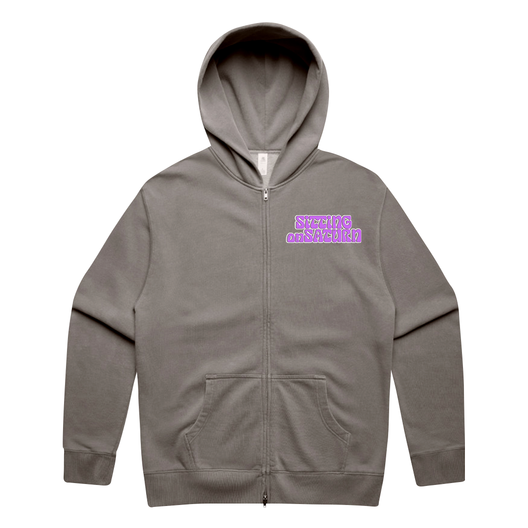Sitting On Saturn "Hands In Space" Zip Hoodie