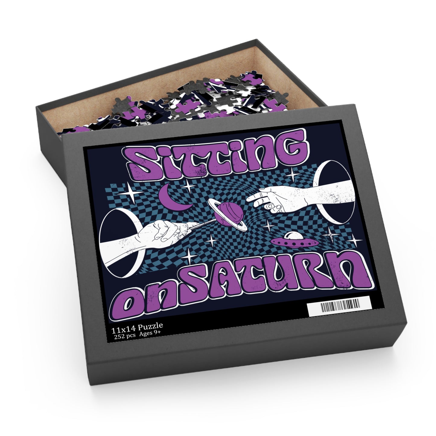 Sitting on Saturn "Hands In Space" Puzzle