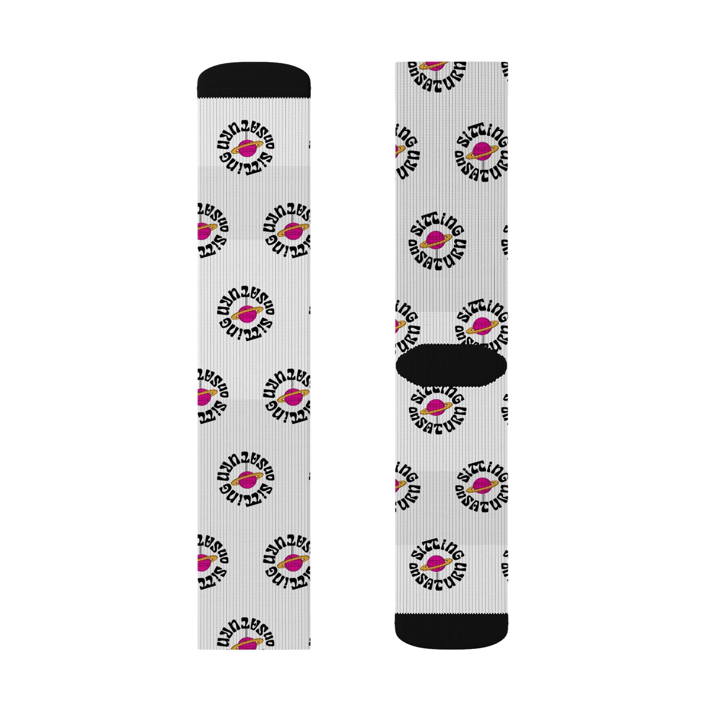 Sitting On Saturn "Lollipop" Socks