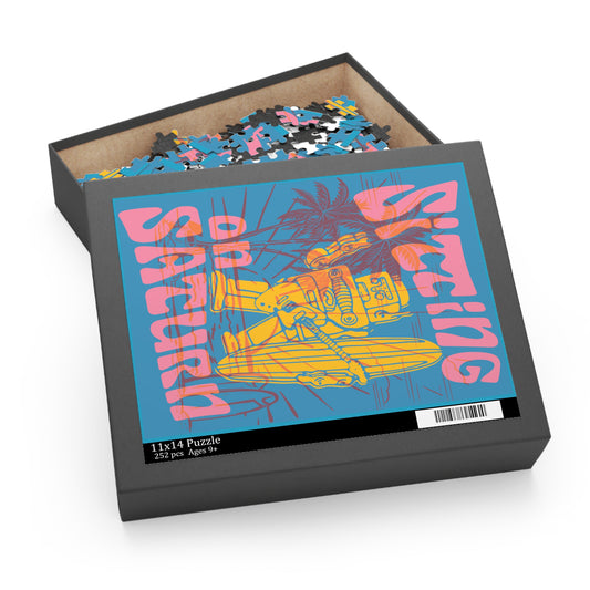 Sitting on Saturn "Robot" Puzzle