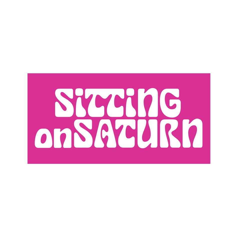 Sitting On Saturn "Logo" Sticker